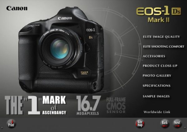 Canon Eos 1d X Mark Ii Dslr Camera (body Only)