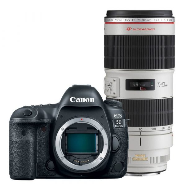 Tech Nuggets Canon Eos 5d Mark Iv Dslr Camera With 70 200 F2.8l Is Ii Usm