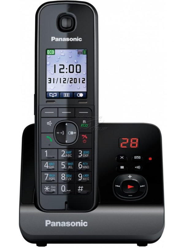 Radiotelefon Dect Panasonic Kx Tg8161uab Black