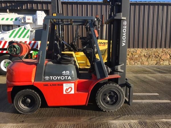 2008 Toyota Fg 45 (4.5 Ton) Gas  Petrol Forklift Lpg