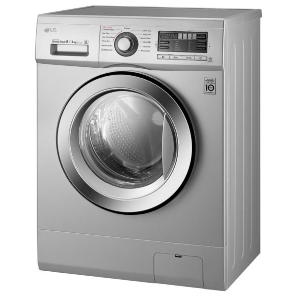 Lg F1496ad5 Wash 8kg/dry 4kg Capacity Washer Dryer