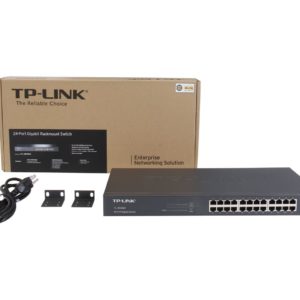 Tp-link 24-port Gigabit Ethernet Rackmount Switch (tl-sg1024)