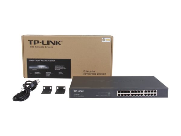 Tp-link 24-port Gigabit Ethernet Rackmount Switch (tl-sg1024)