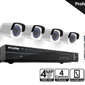 Laview 4-megapixel (2688 X 1520) 8 Channel Poe Nvr