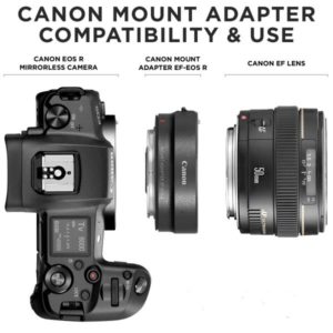 Canon Eos R Full-frame Mirrorless Digital Camera – With Canon Mount Adapter Ef-eos R