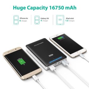 Ravpower Portable Charger Ravpower  3-usb Ports Power Bank – Ravpower 16750mah