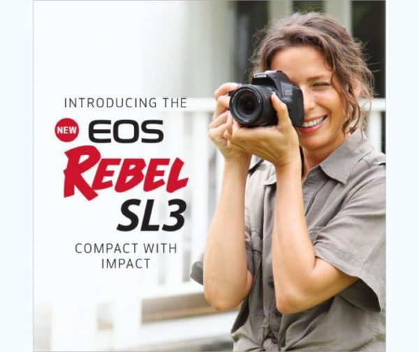 Canon Eos Rebel Sl3 / Eos 250d Dslr Camera