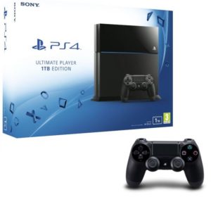 Sony Playstation®4 Ps4™ Consoles – Sony Playstation 4 Ultimate Player Edition 1tb Black With Extra Controller, Black