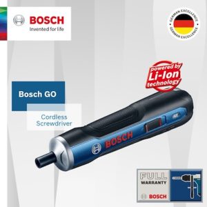 Bosch Go 3.6v Smart Cordless Screwdriver With Accessory Kit