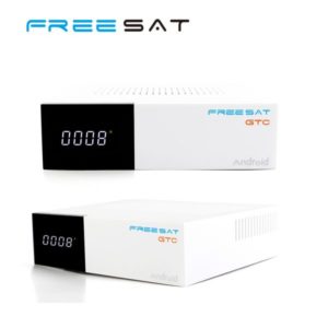 Freesat Gtc Satellite Receiver Dvb-s2 Dvb-c Dvb-t2 Isdb-t 2gb 16gb +bt4.0 Amlogic S905d Set Top Box