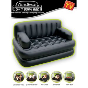 5 In 1 Air Sofa Bed – Black