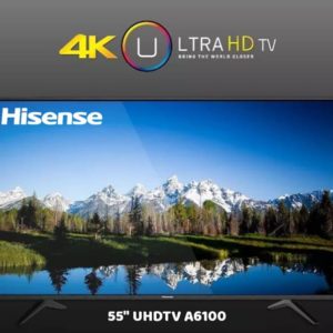 Hisense A6100uw Series 4k Uhd Led Smart Tv – 55″
