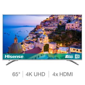 Hisense A6500 Series Led Hdr 4k Ultra Hd Smart Tv – 65″