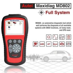 Autel Md802 Obd2 Auto Diagnostic Tool Code Reader Scanner