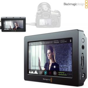 Blackmagic Design Video Assist Hdmi6g-sdi Recorder And 5 Monitor