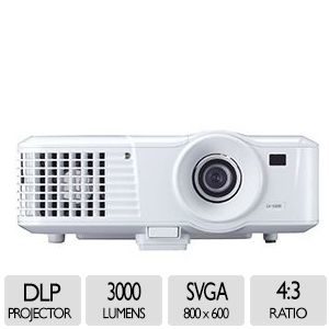 Canon Lv-s300 3000 Lumen Svga Portable Multimedia Dlp Projector