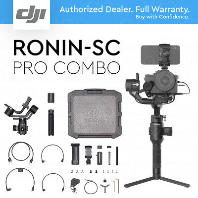 Dji Ronin-sc Single-handed Stabilizer For Mirrorless Cameras – Dji Ronin-sc Gimbal Stabilizer Pro Combo Kit