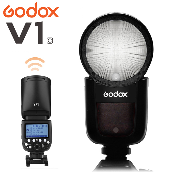 Godox V1c/n/s 2.4g Ttl Hss 1/8000s Camera Flash – Canon
