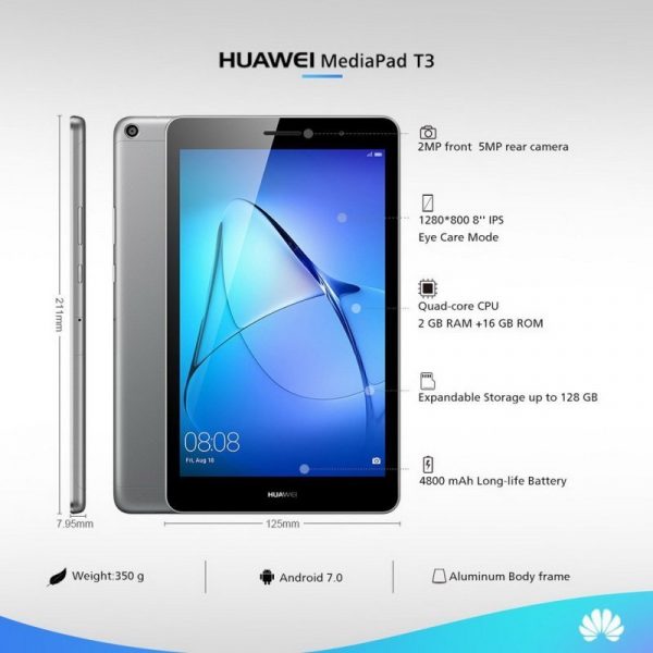 Huawei 7″ Mediapad T3 7″ 3g Tablet