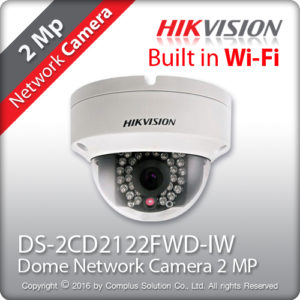 Hikvision Ds-2cd2122fwd-i 2mp Wdr Fixed Dome Network Camera