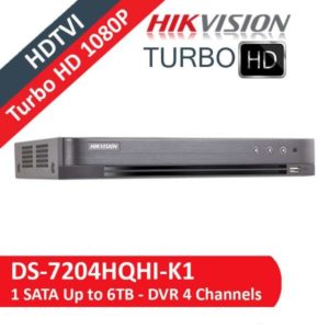Hikvision Ds-7200hqhi-k1 3mp 4ch Turbo Hd Dvr