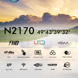 Hisense N2170pw Smart Led Tv – 43″