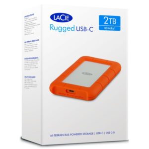 Lacie Rugged Usb-c External Mobile Hard Drive – 2tb