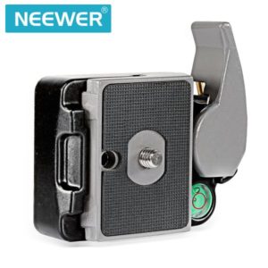 Neewer® Universal Aluminum Alloy 1/4″ Quick Release Qr Plate Clamp