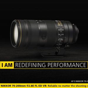 Nikon Nikkor 70-200mm F2.8e Fl Lens