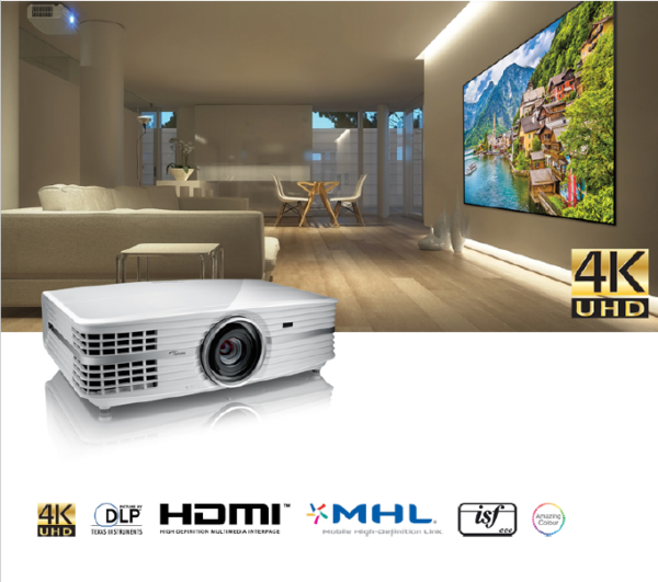 Optoma Uhd60 4k Uhd Home Theater Projector