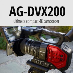 Panasonic Ag-dvx200 4k Handheld Camcorder