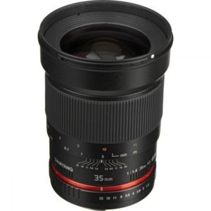 Samyang 35mm F1.4 Ae Ver. As Umc Lens For Canon