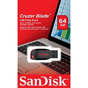 Sandisk Cruzer Blade Usb Flash Drives – 64gb
