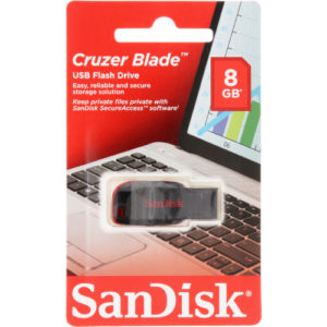 Sandisk Cruzer Blade Usb Flash Drives – 8gb