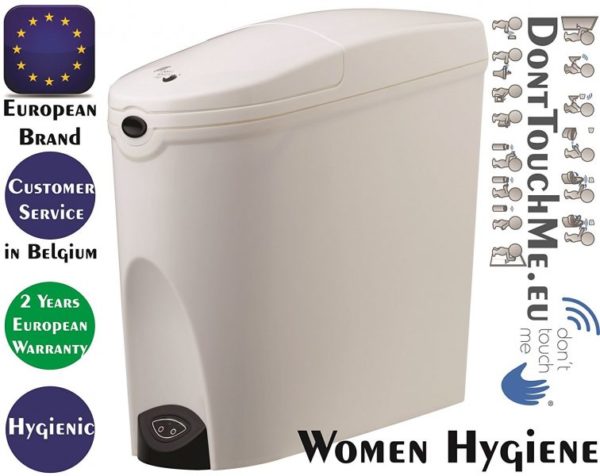 Sanitary Bin Automatic Sensor Bathroom Dustbin (2 Pieces)