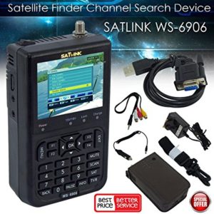 Satlink Ws-6906 Dvb-s Fta Digital Satellite Finder Meter