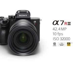 Sony A7r Iii Alpha Mirrorless Digital Camera