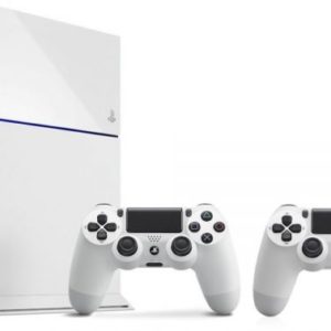 Sony Playstation®4 Ps4™ Consoles – Sony Playstation 4 Launch Edition 500 Gb White With 2 Dual Shock Wireless Controllers