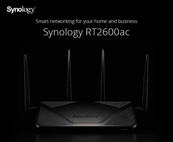 Synology Rt2600ac Ac-2600 Wireless Dual-band Gigabit Router‎