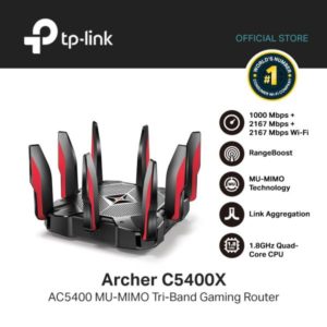 Tp-link Archer C5400x Ac5400 Mu-mimo Tri-band Gaming Router