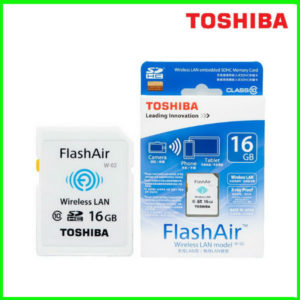 Toshiba Flashair Wi-fi Sd Card – 16gb