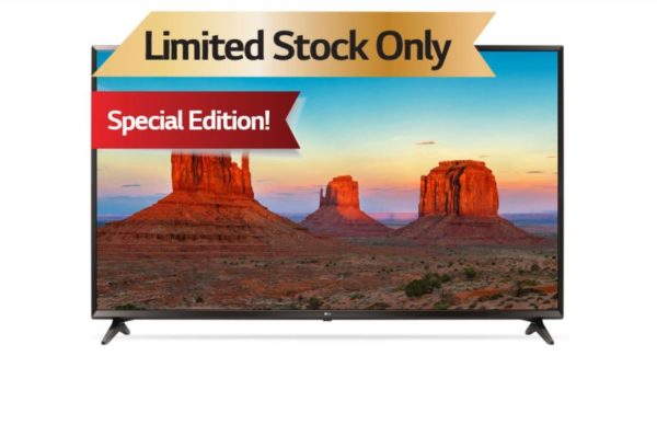 Lg Uk6100 Ultra Hd Hdr 4k Smart Webos 3.5 Led Tv (2018 Model)