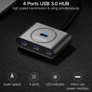 Ugreen Usb 3.0 Hub 4 Port Usb 3 Data Hub