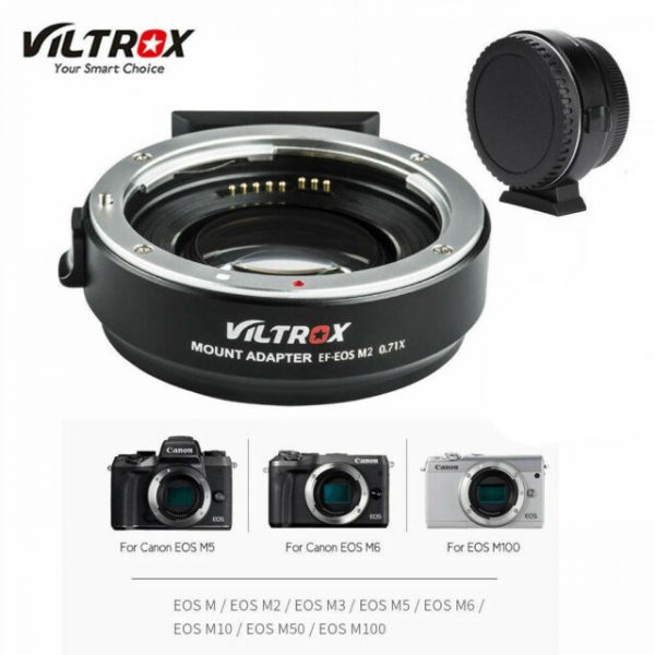 Viltrox Ef-eos M2 Lens Adapter 0.71x Speed Booster For Canon Ef Lens