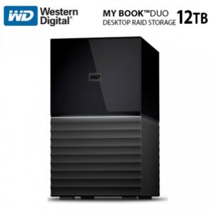 Wd 12tb My Book Duo Desktop Raid Usb 3.1 External Hard Drive