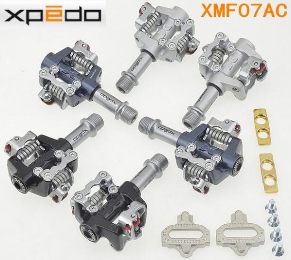 Xpedo Mountain Force Titanium/titanium Cleat Pedals