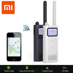 Xiaomi Mijia Uhf/vhf Dual Band Handheld Walkie Talkie Bluetooth 4.0 Walkie Talkie With Fm Radio