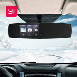 Yi Mirror Dash Cam Dual Dashboard Camera Recorder