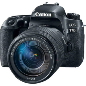 Canon Eos 77d 24.2mp Digital Slr Camera – Ef-s 18-135mm F/3.5-5.6 Is Usm Lens