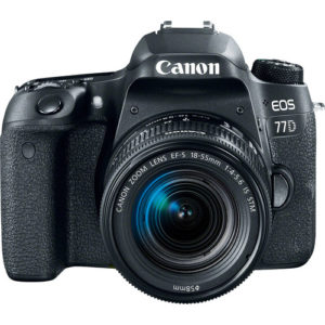 Canon Eos 77d 24.2mp Digital Slr Camera – Ef-s 18-55mm F/4-5.6 Is Stm Lens